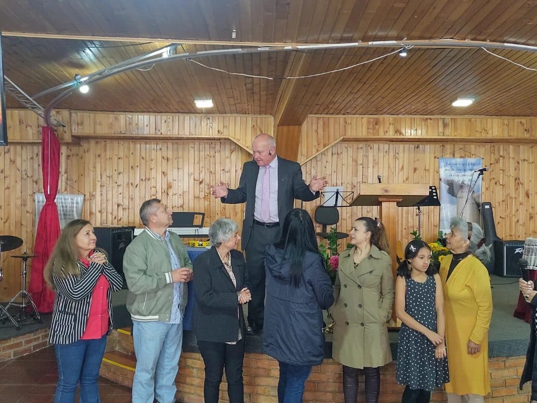 Congregación reunida un domingo
